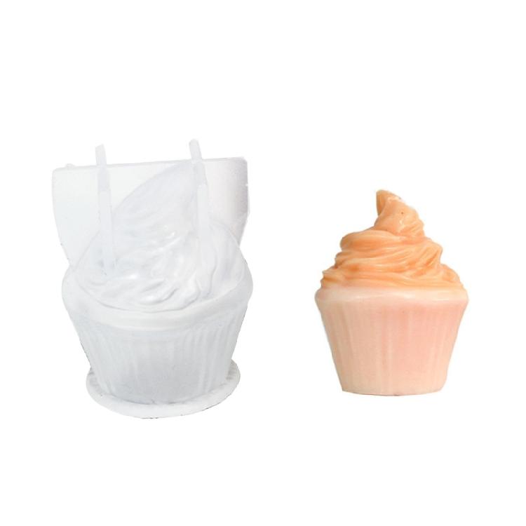 

Manual Cake Molds Ice Cream Decor Candle Mold for DIY Decoration Making Soap 1