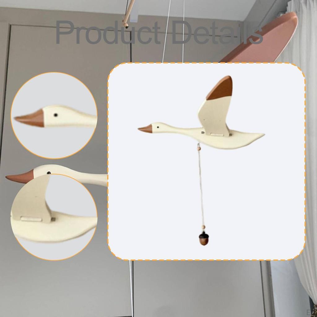 Flying Geese Hanging Ornament Kids Rooms Decor Simulated Flight Posture Suspended Mobile