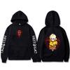 Anime Hellsing Vampire Alucard Seras Victoria Hoodie Men Women Manga Gothic Rock Pullover Hoodies Male Casual Vintage Sweatshirt