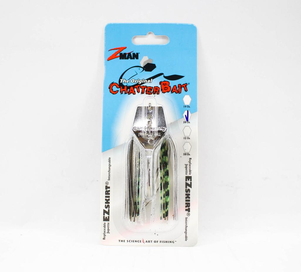 Zman Chatterbait 3/8 Oz Sinking Lure Greenback Shad (4035)