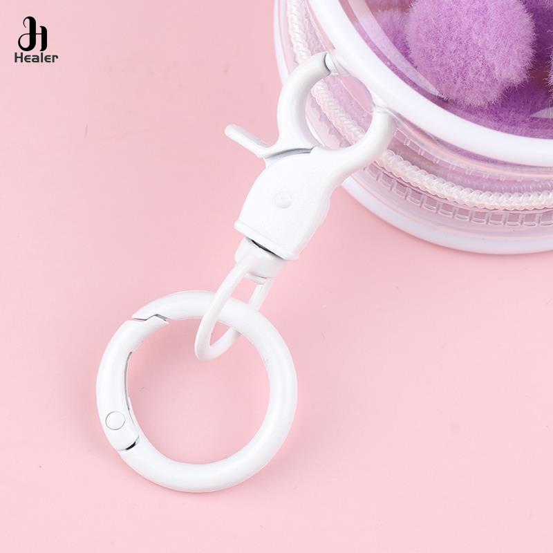 Organizator de bijuterii, cutie de depozitare transparentă, husă, cutie misterioasă, breloc, geantă, cutie de depozitare, portofel îngroșat, organizare de geanți de păpuși drăguț.