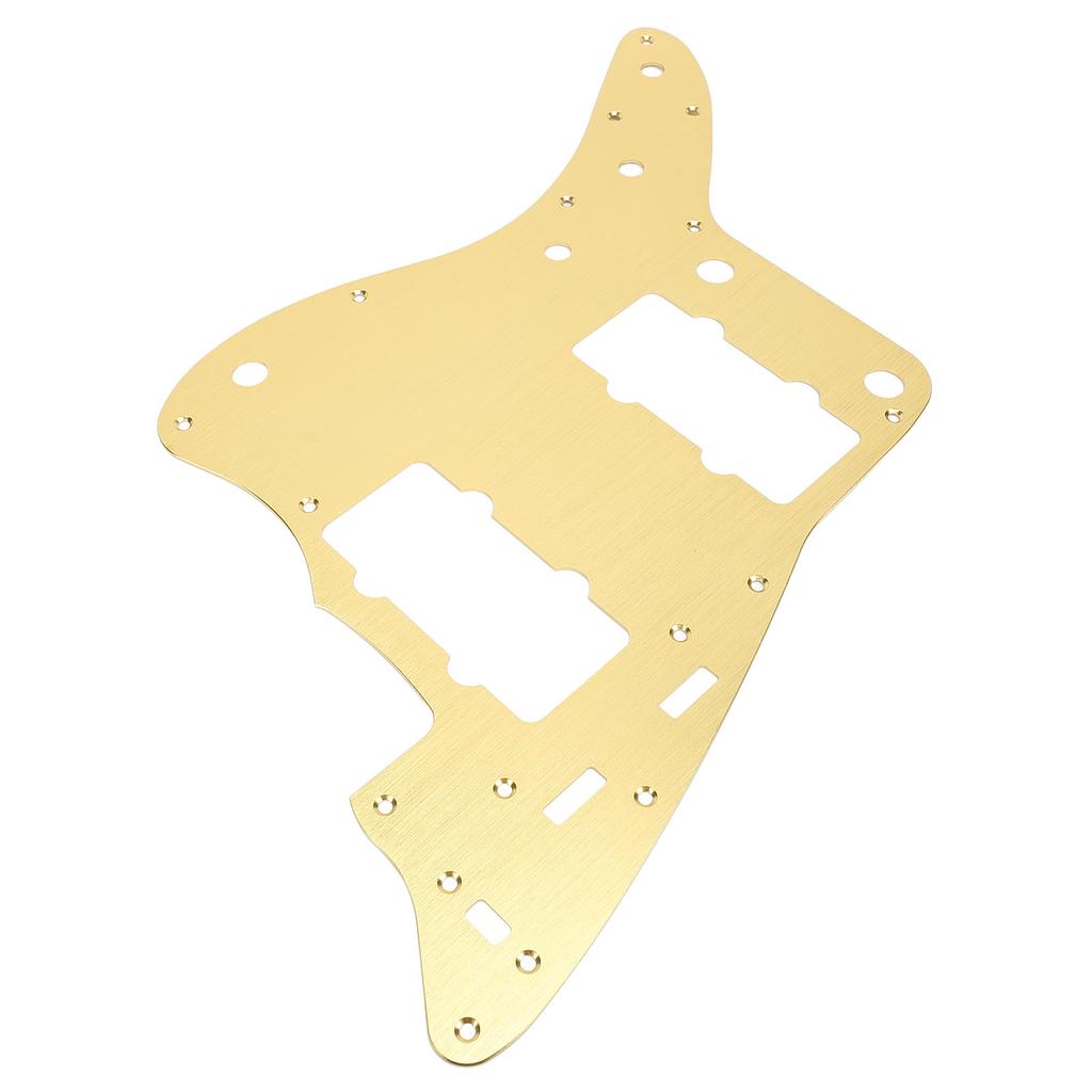 Electric Guitar Pickguard Scratch Plate 13 Holes Aluminium Alloy Guitar Anti Scratch Guard Plate