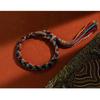 Hand-woven Colorful Hand Rope Plain Rope Hand Rubbing Cotton Bracelet Jewelry Ethnic Style Bracelet Adjustable Gift