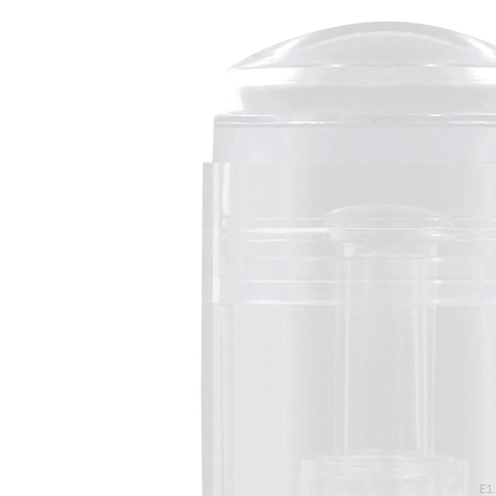 Nail Art Stamper French Tip Clear Gift Rotate To Adjust Pattern Size DIY Decor