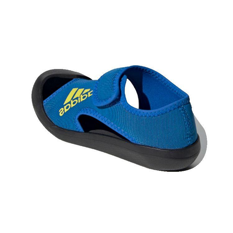 Adidas Magic Tape Simple Comfortable Versatile Non-Slip Shock Absorbing Sandals Kids Sandals Blue FV8885