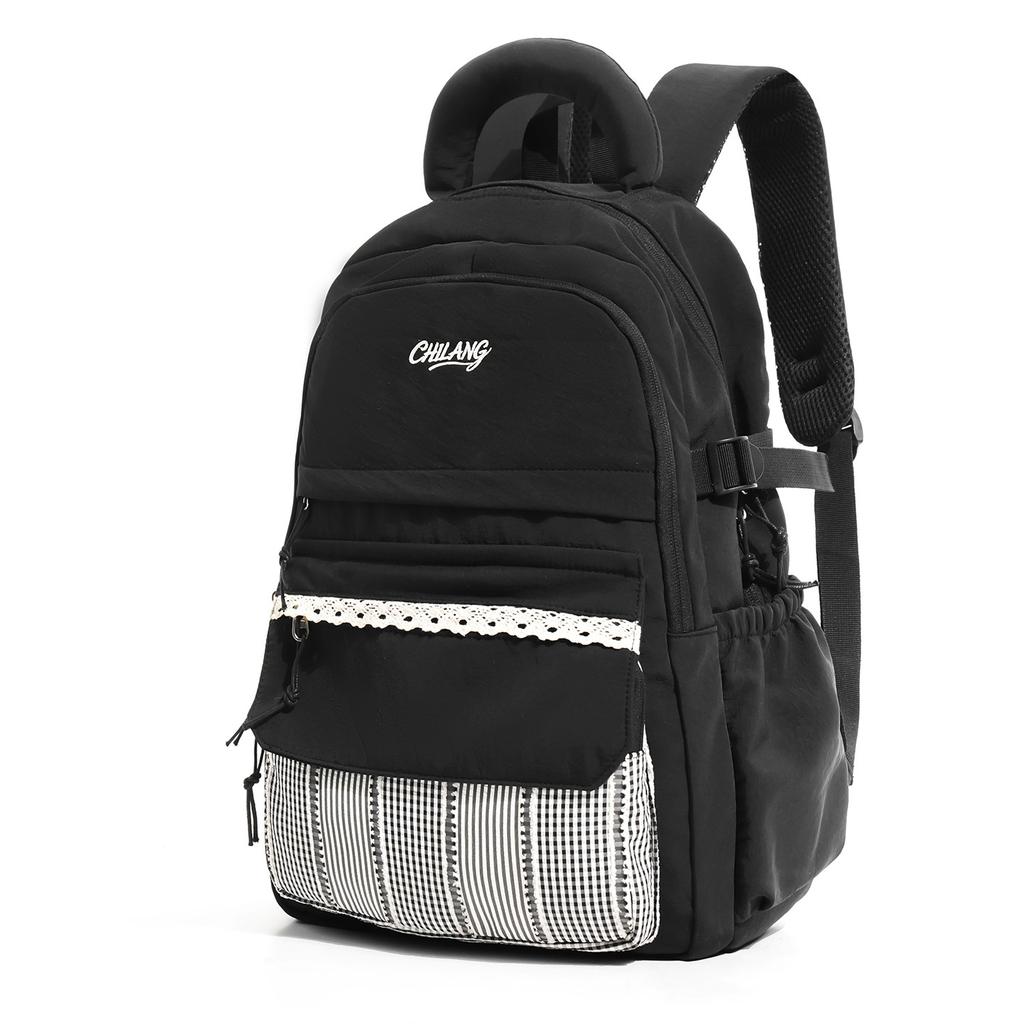 Schoolbag junior high school high school student schoolbag Japanese-style Korean version casual backpack female college style simple Korean