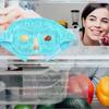 Ice Beads Eye Mask Cold Compress Hot Compress Sleeping Eye Mask Gel Plush Ice Pack Ice Mask Light Blue Product Size: 27*12CM, Total Length: 63cm, Both