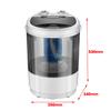260W Portable Shoes Washing Machine Household Single Tube Washer and Dryer Machine 35x34x53CM