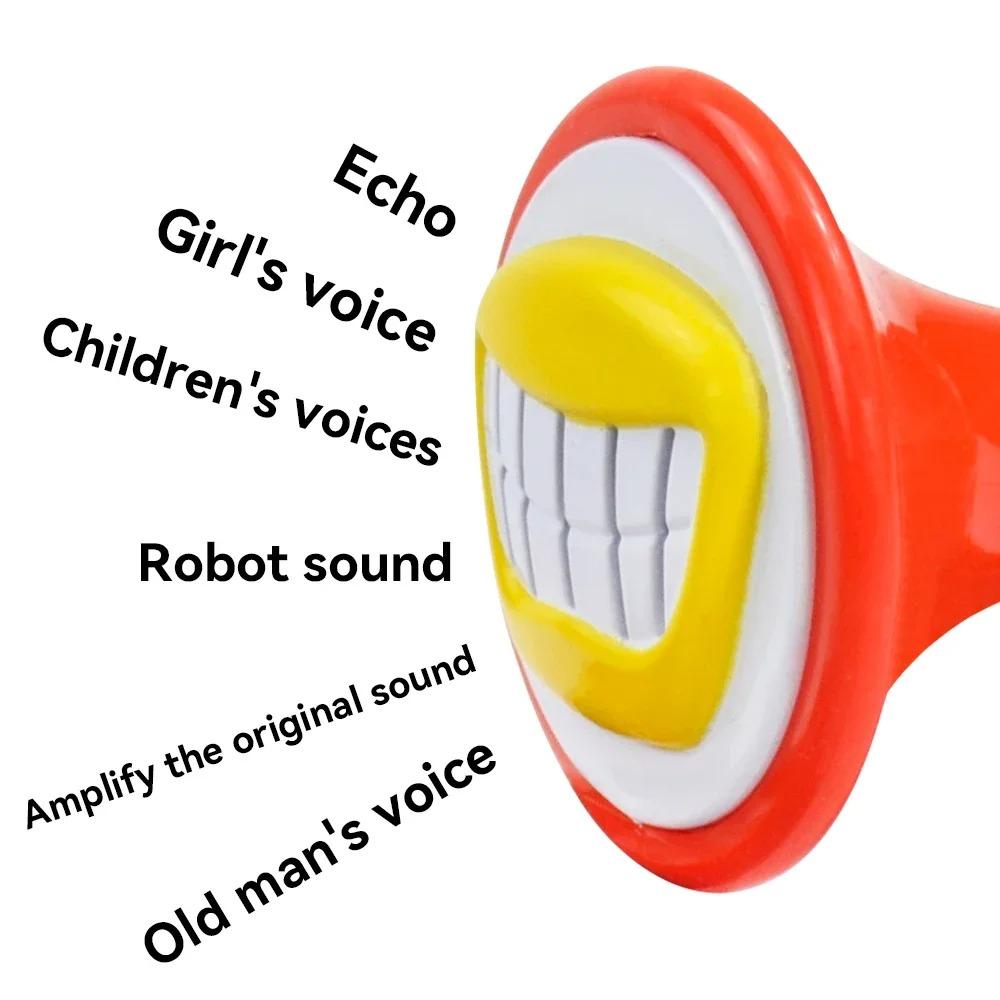 Children's Voice Changing Toy With 6 Sound Effects,Role-Playing Voice Speaker,Children's Handheld Amplifier,Parody Toy