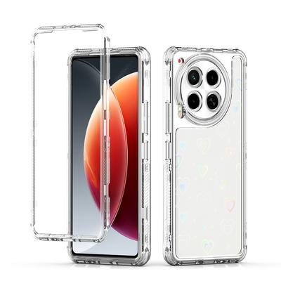 Etui do TECNO Camon 30 4G/5G Precyzyjne Wycięcia Akrylowe TPU Przezroczyste Etui na Telefon z Folią Drukowaną Laserowo