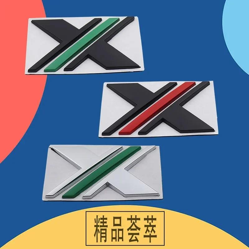 1Pc Car Styling X XPOWER Car Hood Fender Trunk Rear Bonnet Nameplate Decal Emblem Badge Sticker for 5 6 ZS EV GS 350 360 HS EZS
