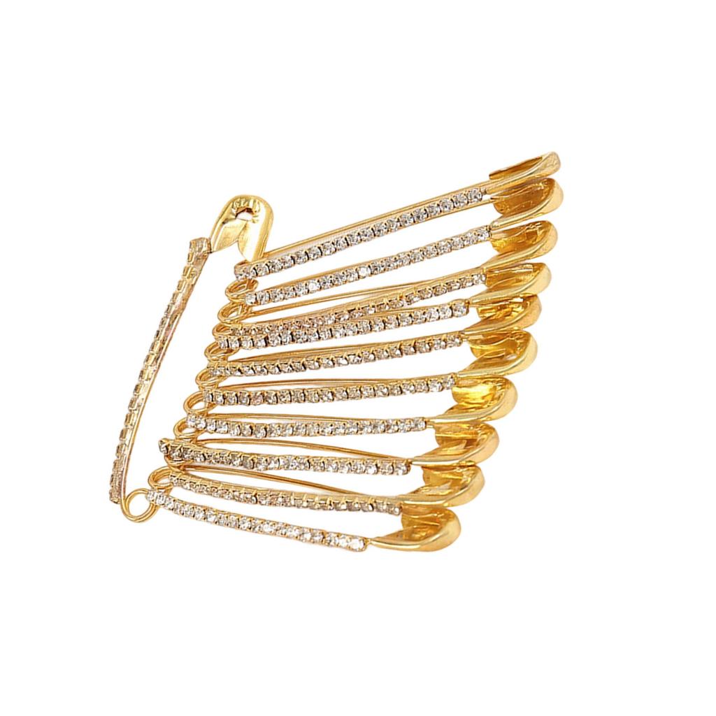 11Pcs Trendy Pant Adjusters Sturdy Grip and Decorative Accent Suitable for Fashionable Ensembles