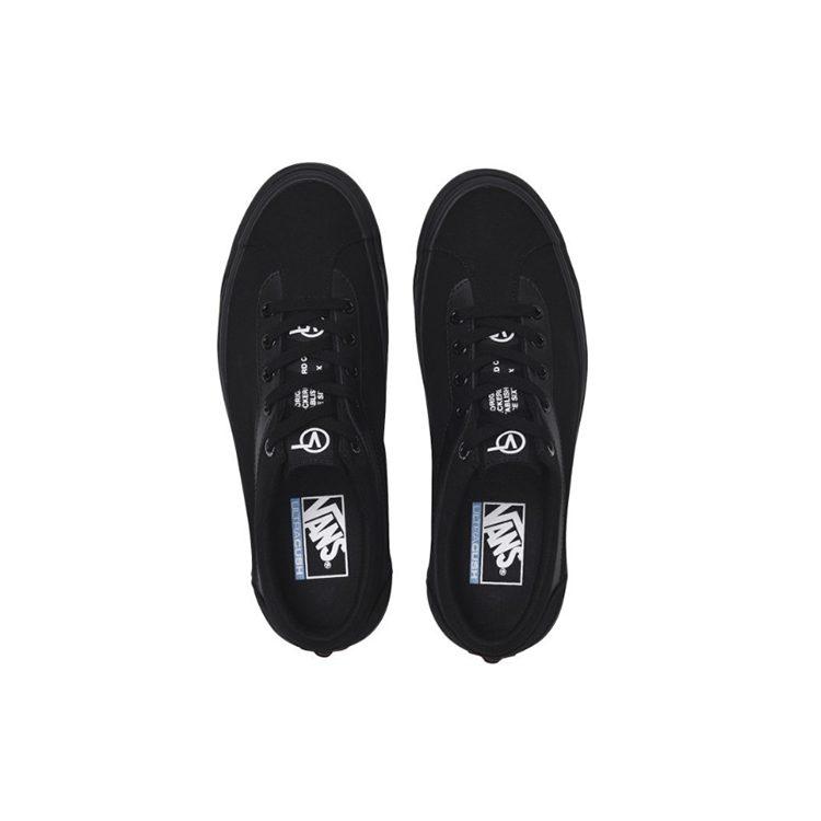 Vans Kühles Ni Einfarbige Minimalistische Niedrige Schnürschuhe Freizeit-Skateboarding-Schuhe Unisex Schwarz VN0A3WLPVX6