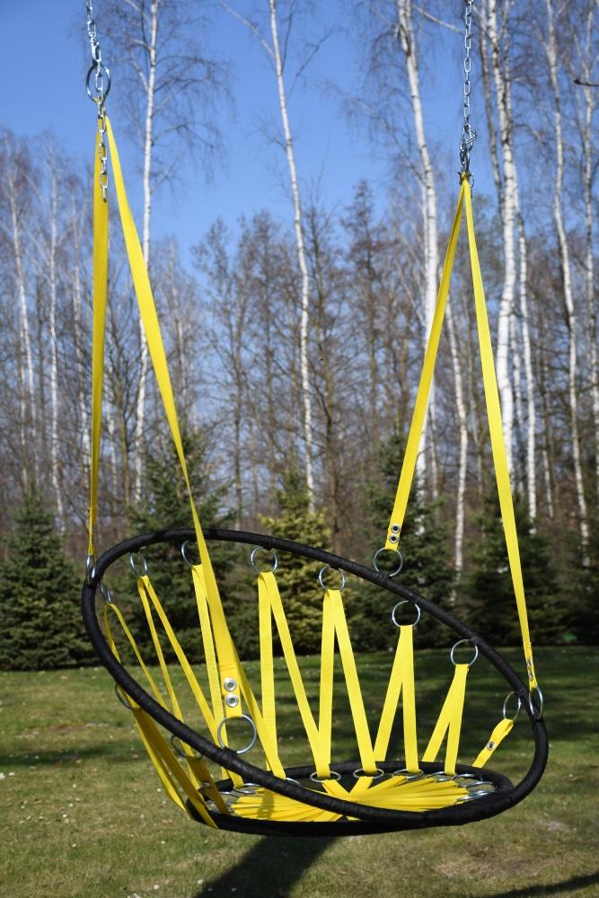 Swing, garden hammock, hanging chair with backrest, rocker