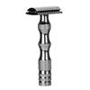 Skid Classic Men Anti Metal Handle Dual Blade Shaver Vintage Style Manual Razor Black