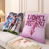 Gwiazda Futbolu L-Lionel M-Messi Poszewka na Poduszkę Poszewka na Poduszkę Salon Sofa Dekoracja Domu Personalizowana