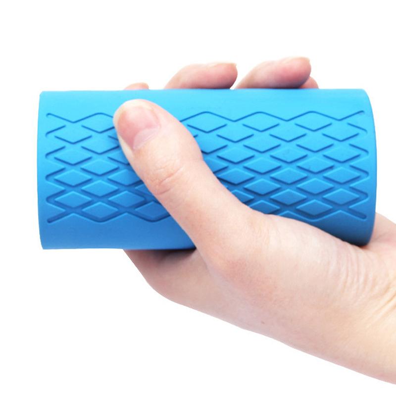 1Pc Barbell Dumbbell Grips Stress Relieve Dumbbell Handles Silicone Anti-Slip Pad Thick Bar Handles Pull Up Weightlifting Grip
