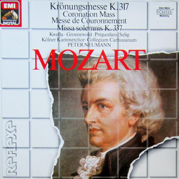 

LP Record WOLFGANG AMADEUS MOZART PETER NEU Krnungsmesse K.317 Missa Solemni 7493741 Angel Records D 1989 Europe Classical Used