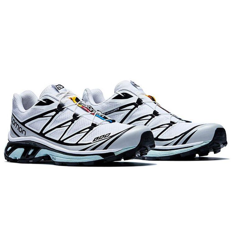 SALOMON XT 6 Textile, TPU Low Top Running Shoes Unisex White L41317300