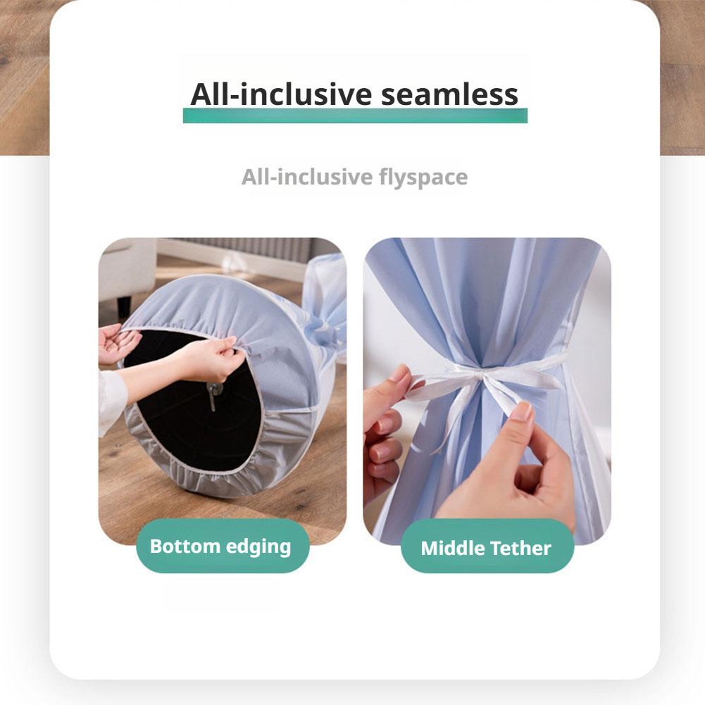 Household Universal Storage Cover Floor Fan Cover Washable Waterproof Dustproof Standing Round Electric Fan Protective Cover