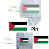 Großhandel Kundenspezifische Palästinensische Flagge Acryl Geometrische Brosche Anstecknadel