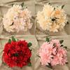 Artificial Dahlia Wedding Decor Flowers With Silk Material For Home And Event Use