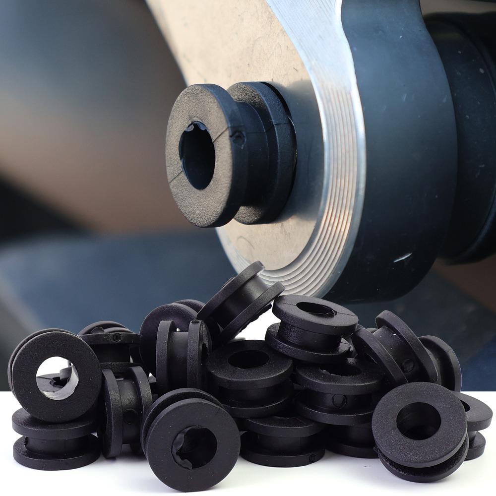 50/10 Piezas Gomas de Pasamuros de Goma para Cubierta Lateral de Motocicleta Juntas Carenados para Yamaha para Honda para Suzuki CBR GSXR Ninja ZX YZF Kawasaki