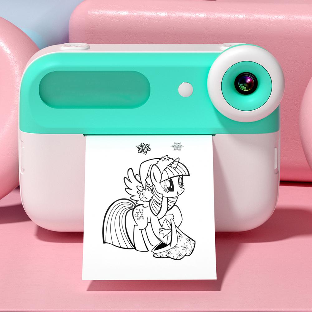 3.0 Inch Touch Screen Instant Print Camera 48MP Kids Camera Thermal Print Children HD Camera Toy for Christmas Birthday Gifts