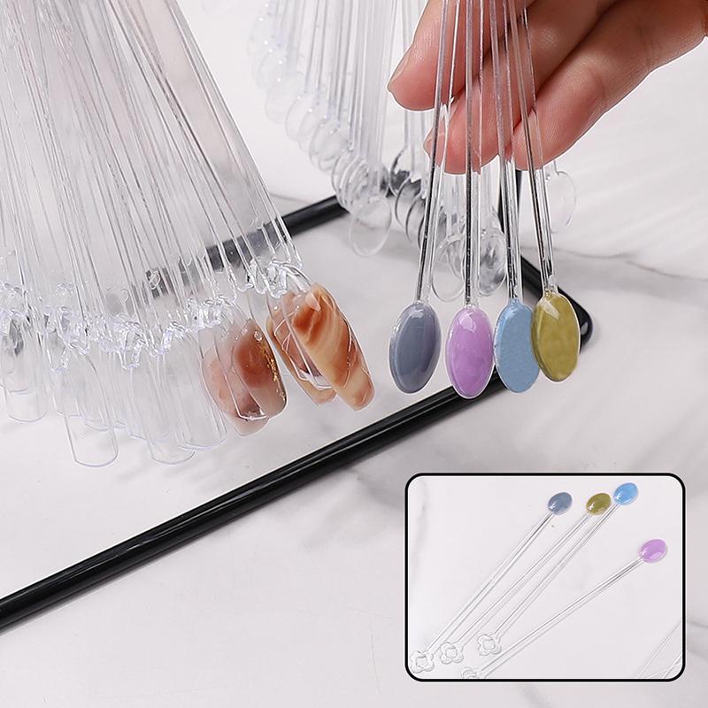 Nailart-Präsentationsregal, Display für künstliche Nägel, Fotoständer, Gel-Nagellack-Karten-Präsentationsständer, Nagelaufbewahrung, Anzeigeregal, Werkzeug