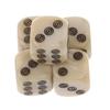 10Pcs 16Mm Acrylic Ivory Dice D6 Dice For Board Game Round Entertainment Party
