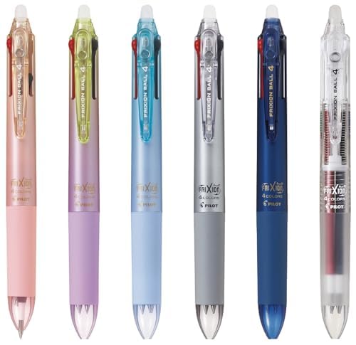 Pilot Friction Ball 4 Multi-Color Gel Pen 0.38mm Gradient Blue Black PLKFB80UFBB