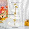 Elegant Multi-Layer Snack & Fruit Plate for Living Room or Coffee Table