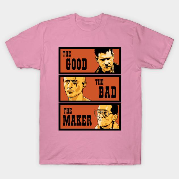 T Shirt Women The Good The Bad The Maker Harajuku Print Kawaii Tshirt Summer Short Sleeve Female T-Shirt Top Tee