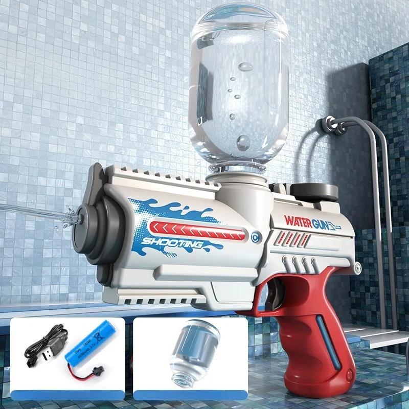 

Электрические водяные пистолеты высокого давления Игрушки для пляжа, большого бассейна, летние игрушки, детские игрушечные пистолеты, игрушки для бассейна