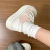 Modische Niedliche Mädchen Lolita Flache Plateau,Junge Frauen Studenten Süße Katzenohren Erhöhung Canvas Schuhe