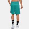 Under Armour Wordmark Basketball Shorts Men's Green Moderate Straight Fit Pants 1350993-454