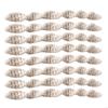 62KD Friendly Jutes Curtain Tiebacks, 8Pieces No Drill Required for Easy Installs Living Space