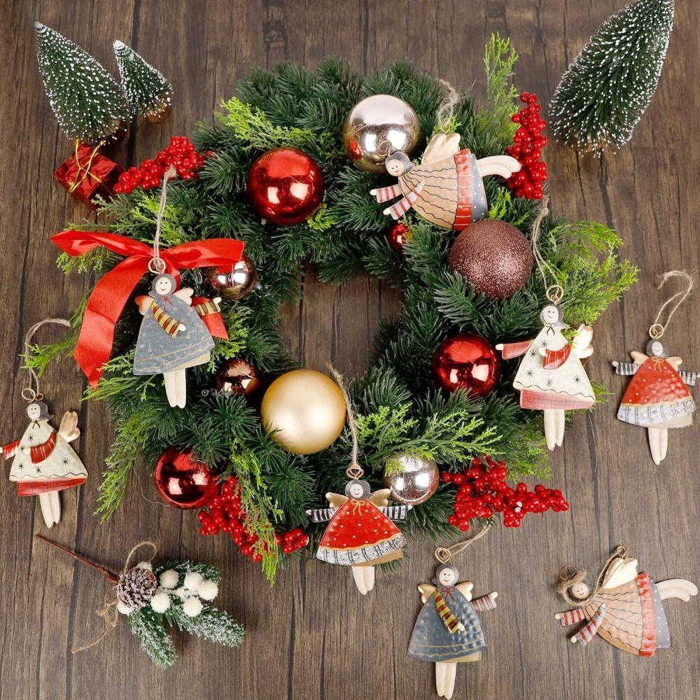 DIY Xmas Angel Girl Pendant Angel Girl Christmas Tree Accessories Desktop