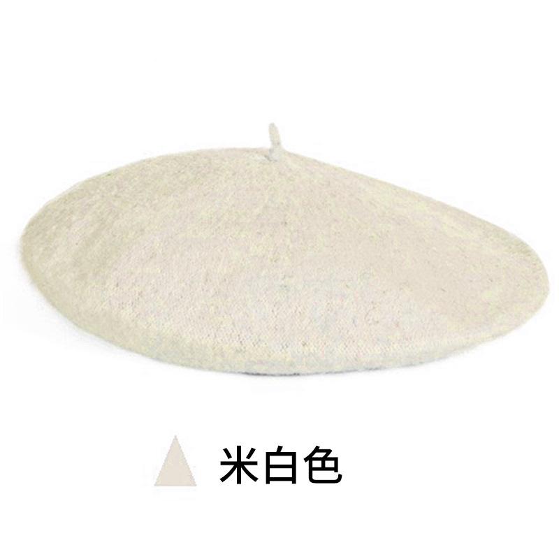 Acrylic Beret Winter Vintage Painter Hat Women's Fashion Beret
