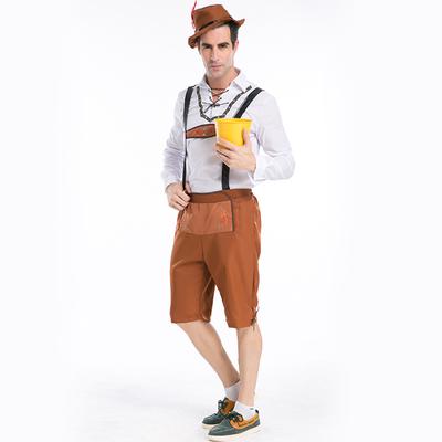 Men/'s Beer Serving Bartenders Bavarian Halloween Oktoberfest Party Fancy Costume
