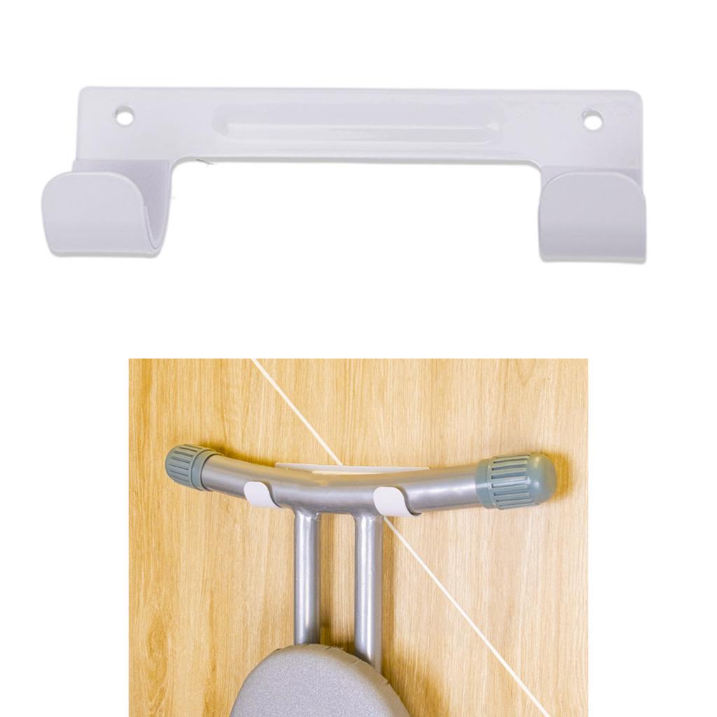 Foldable Ironing Board Wall Hook Heavy Duty Steel Construction Easy DIY Installation Compact Storage Solution For Home