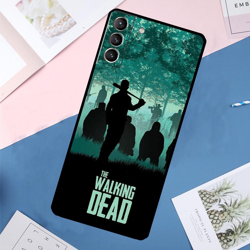 

Negan The Walking Dead Case For Samsung Galaxy S25 Ultra S21 S22 S24 S23 Ultra S9 S10 Plus S21 FE S25 FE Back Cover Galaxy S24Ultra