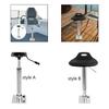 Boat Seat Pedestal Mount, Marine Chair Base, Heavy Duty Manual Sturdy for Most Boat Seat Mount,