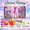 Kissy Missy 5D DIY Diamond Painting Custom Name Text, Full Drill Rhinestone Mosaic Art Home Gift