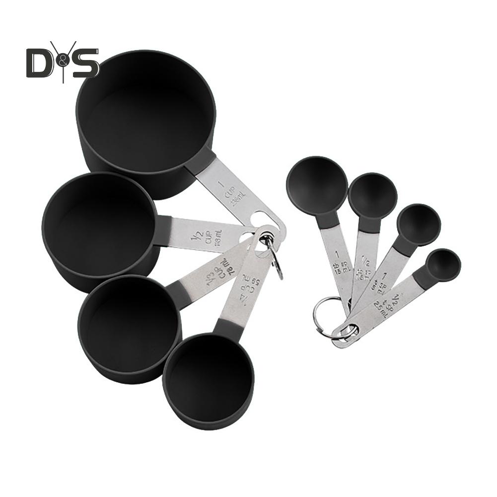 8Pcs/Set Handle Measuring Spoons Baking Cooking Scale Scoop