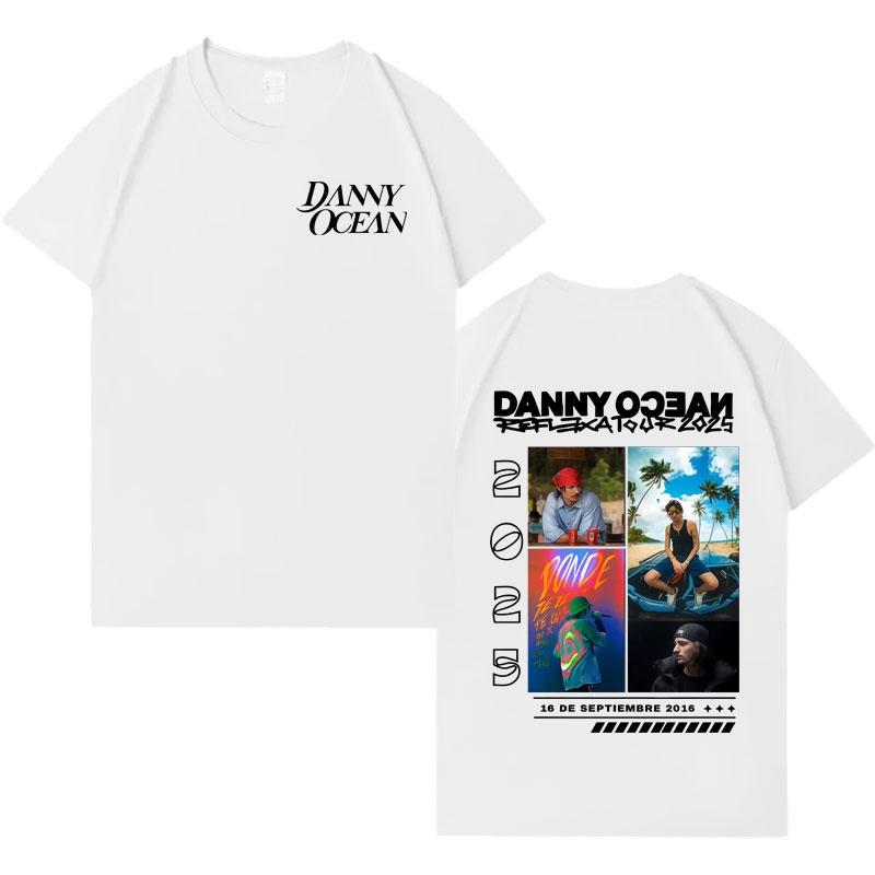 Rapper Danny Ocean Album Merch Tshirt Mens Fashion High Quality Casual Clothes Oversized Aesthetic Cozy Short Sleeve Teenagers