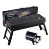 Neu Große BBQ Grill Grill Klapp Tragbare Holzkohle Outdoor Camping Picknick Brenner Faltbare Holzkohle Camping Grill Ofen