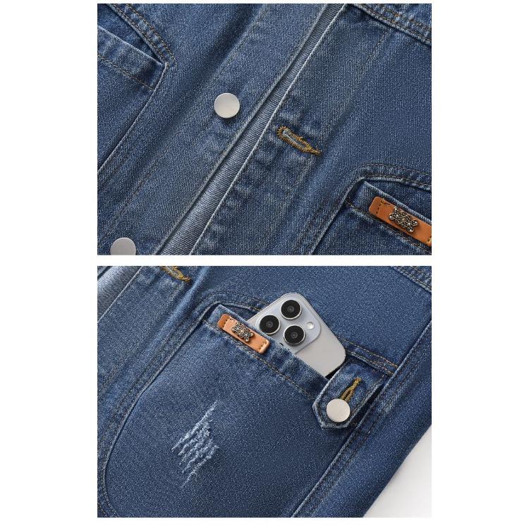 Fashion Denim Vest Women Spring Autumn Loose Short Casual Korean Style Waistcoat