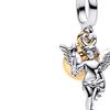 Pandora Cupid Sculpture Design Pendant Women pendant Silver 763663C00