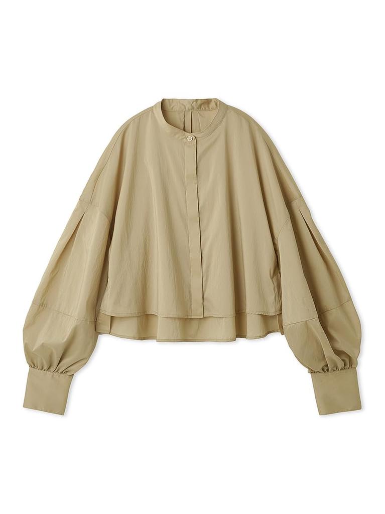 Emi Sheer Beige Women's Easy-Care Shirt, 13WFB251033,